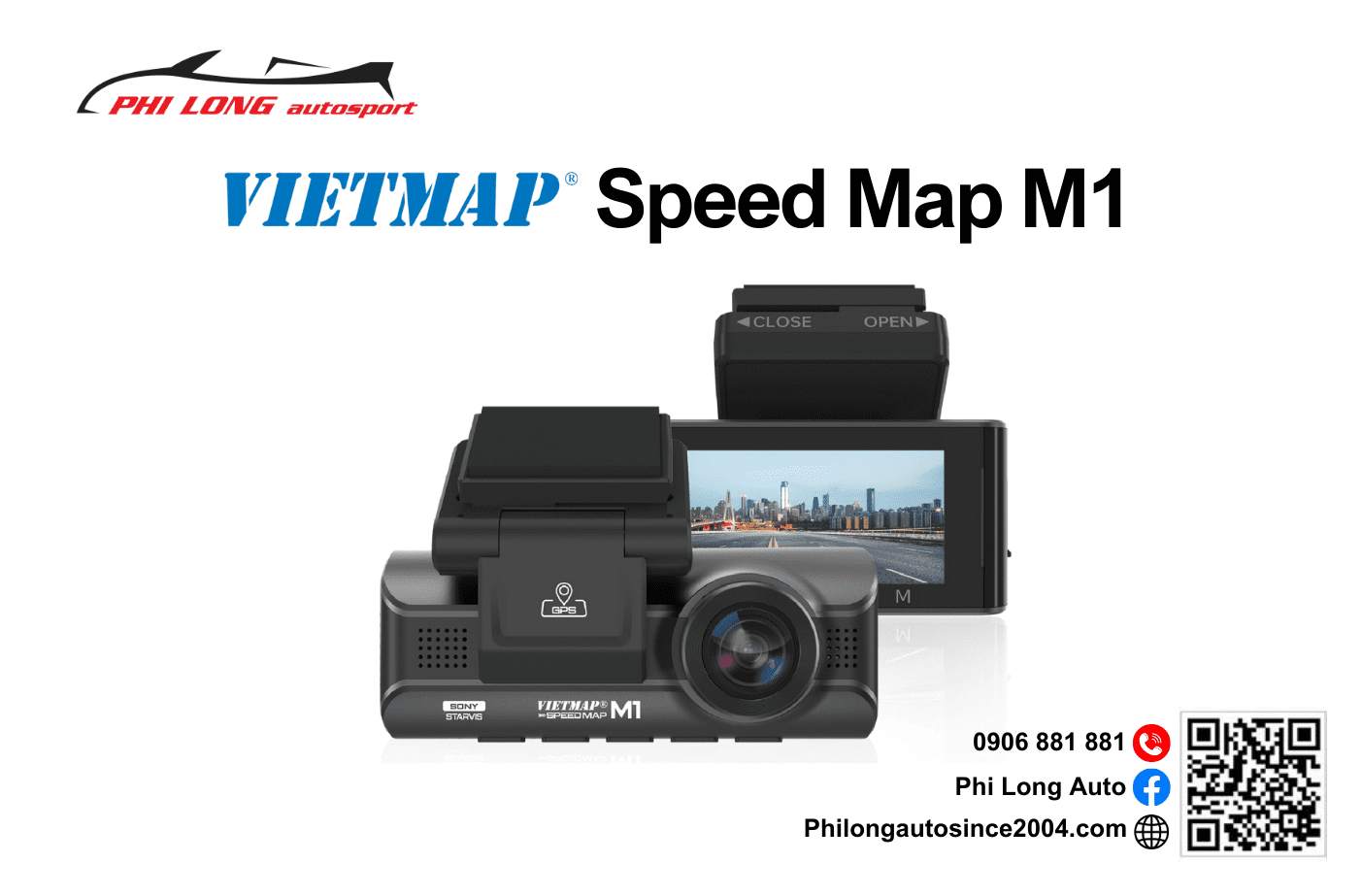 CAMERA HÀNH TRÌNH VIETMAP SPEEDMAP M1